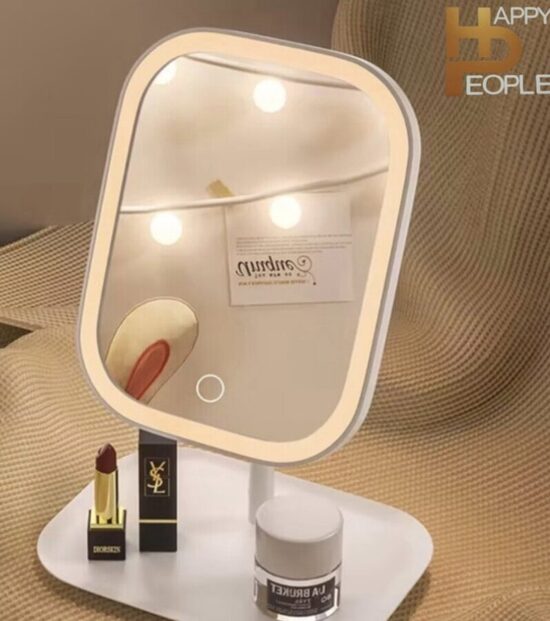 LED veidrodis Suono, baltas